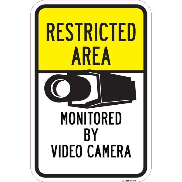 Signmission Safety Sign, 12 in Height, Aluminum, 24760 A-1218-24760 - main